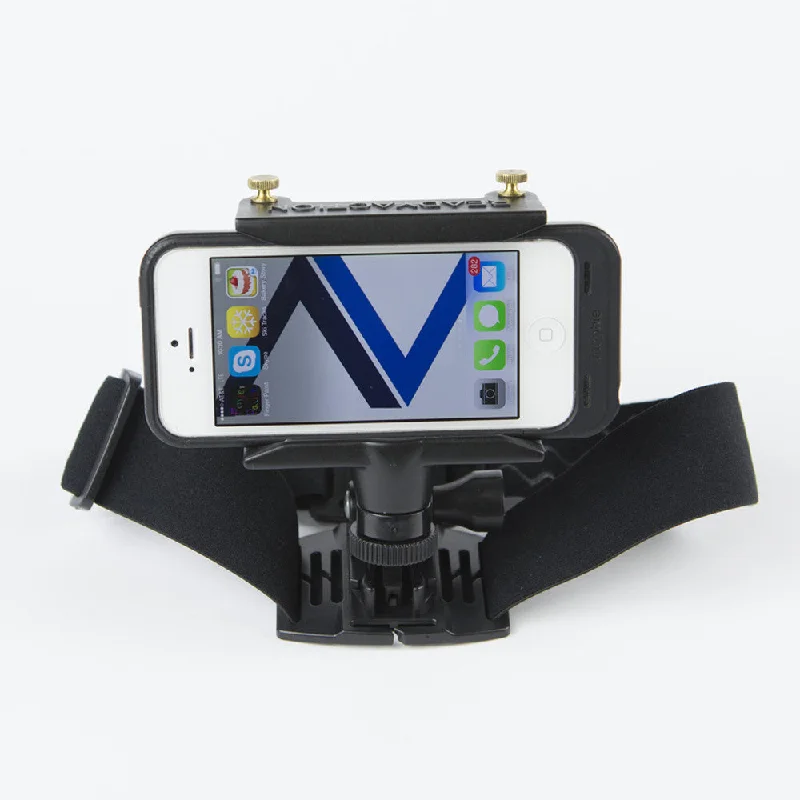 READYACTION - Head/Helmet Mount for iPhone and Galaxy Android- Ships with free bike mount