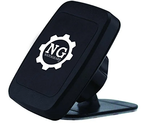 Nato Gear Smart Mount-Magnetic Cell Phone Mount-Rectangular Design Head