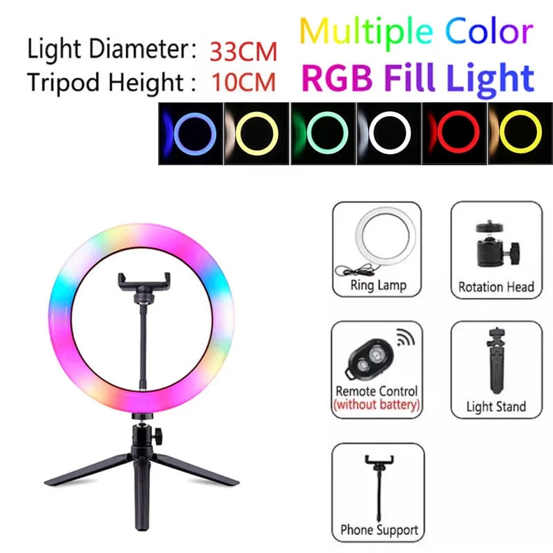 33CM LED mini Tripod