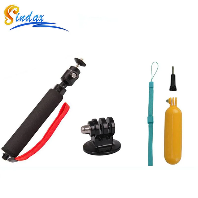 Waterproof Monopod Selfie Stick+Float Bobber Selfie Monopod for Gopro hero 3/4 5 6 7 for Xiaomi Yi