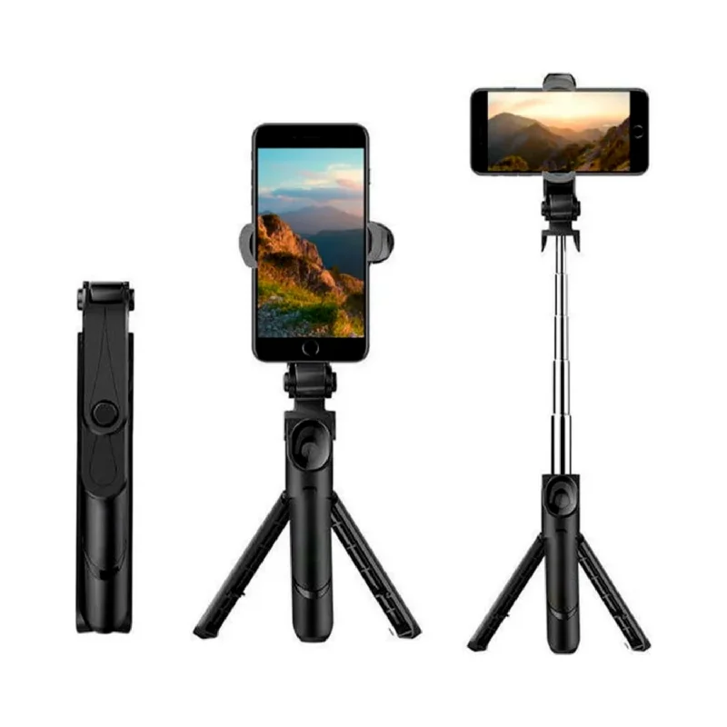 XT-09 360 Degree Tripod Selfie w/ Remote - Black